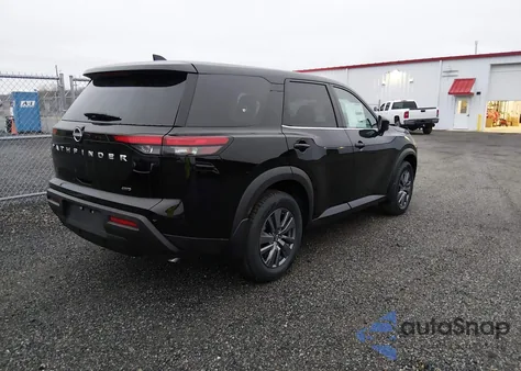 2025 Nissan Pathfinder S 4Wd z USA, uszkodzony, nr VIN 5N1DR3ACXSC313099